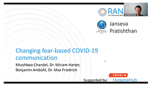 Changing fear-based COVID-19 communication - Webinar