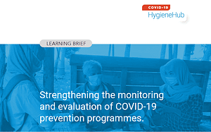 Learning brief on COVID-19 prevention programmes