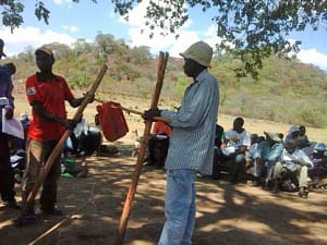 Handwashing campaigns in rural and urban Zimbabwe