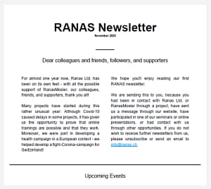 Our first Newsletter is out