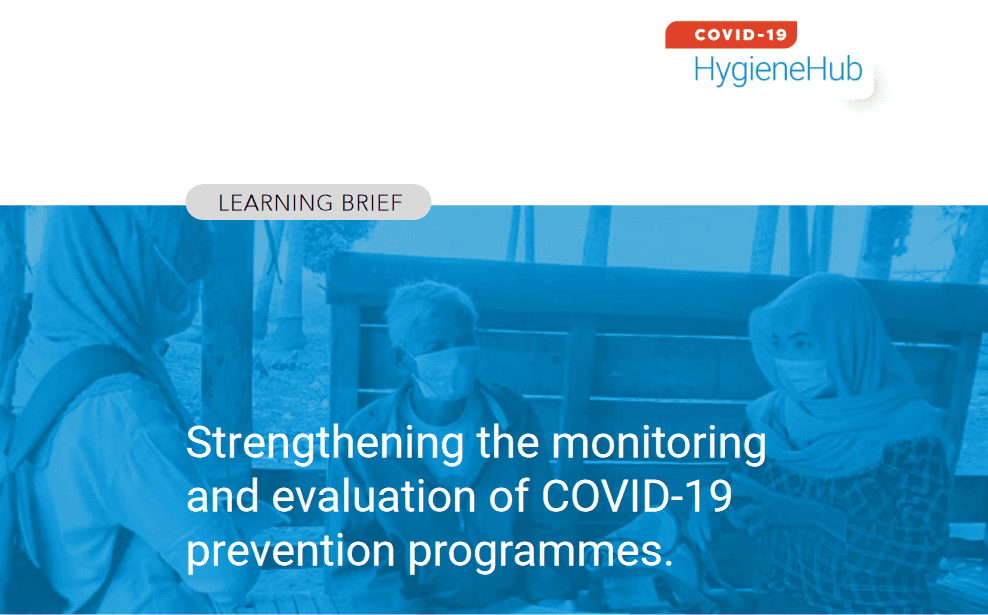 Learning brief on COVID-19 prevention programmes